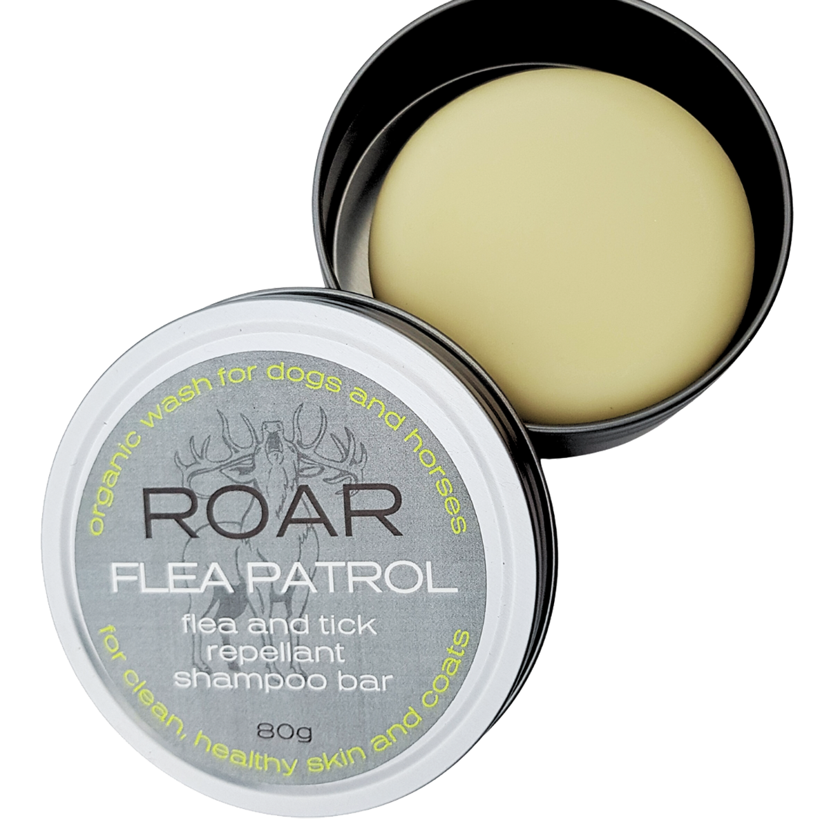ROAR - Flea Patrol Shampoo Bar - Tin 80g