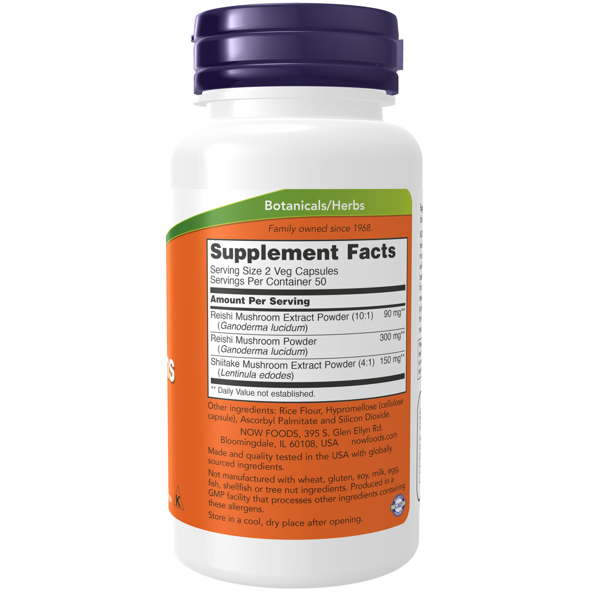 Rei-Shi Mushrooms 270mg 100VC