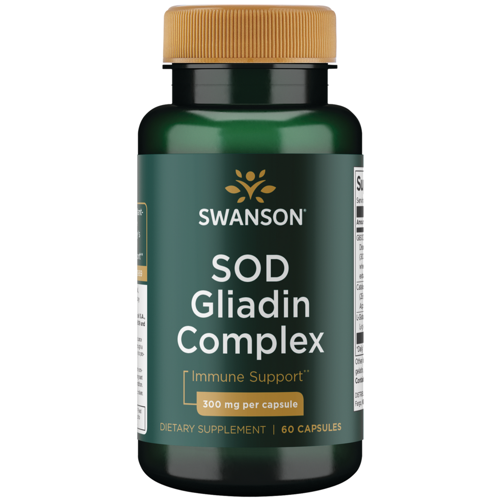 Swanson - SOD Gliadin Complex 300mg 60C