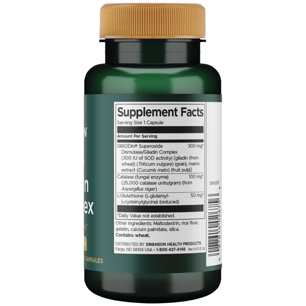 Swanson - SOD Gliadin Complex 300mg 60C