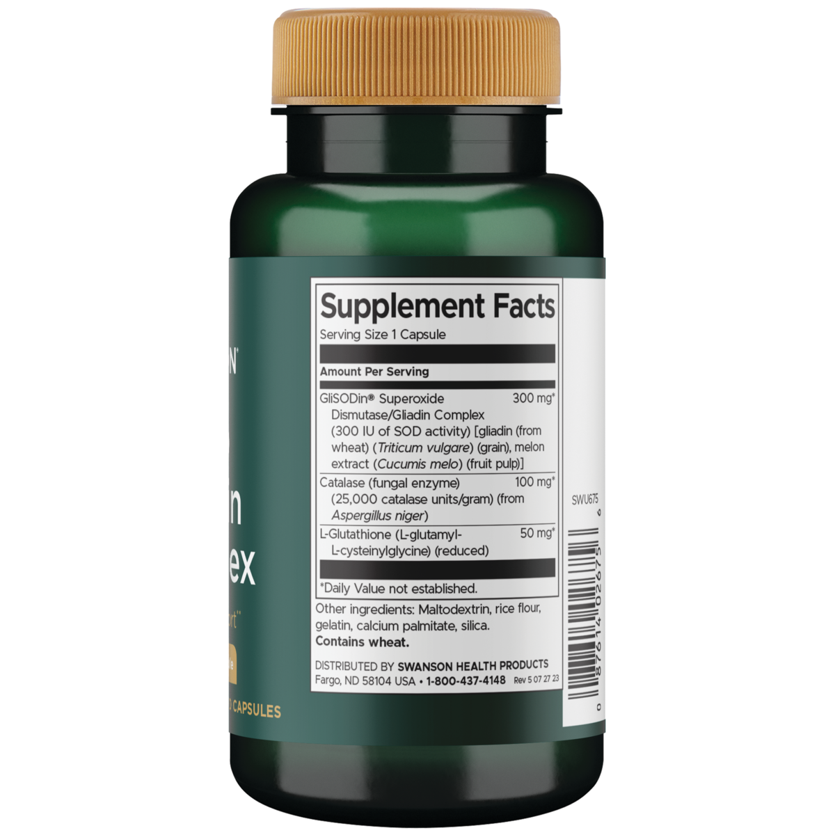 Swanson - SOD Gliadin Complex 300mg 60C