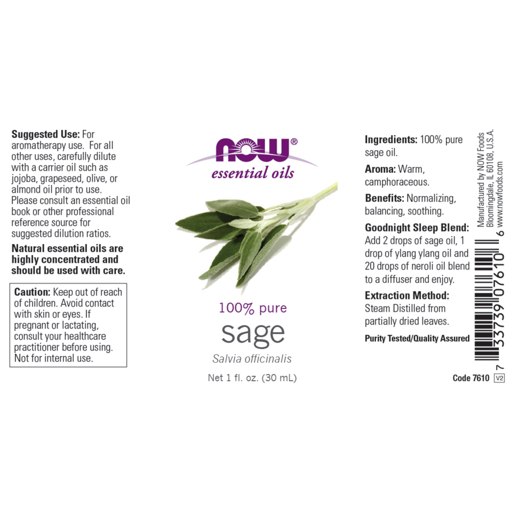 Sage oil 30ml (Salvia Officinalis)