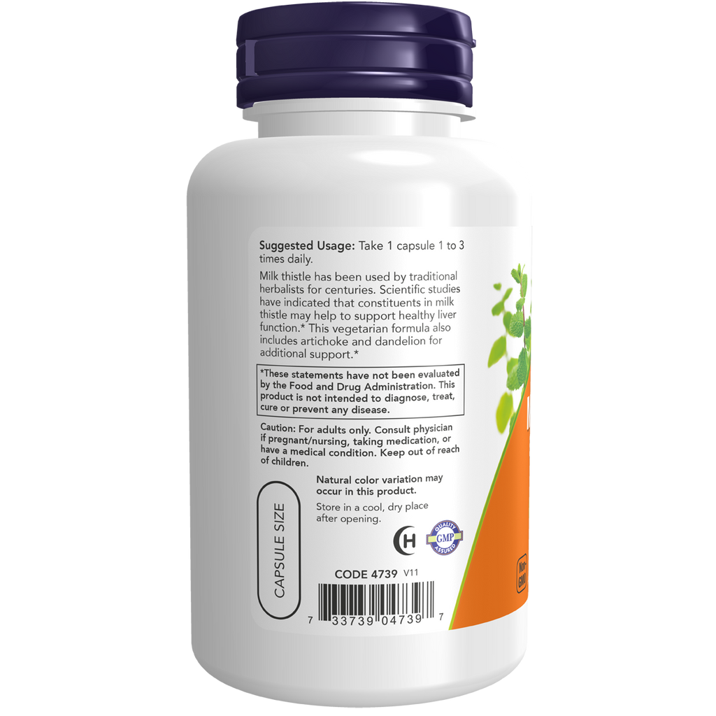 Milk Thistle Extract 300mg 100VC