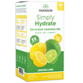 Swanson - Simply Hydrate Lemon-Lime 30 Pkts