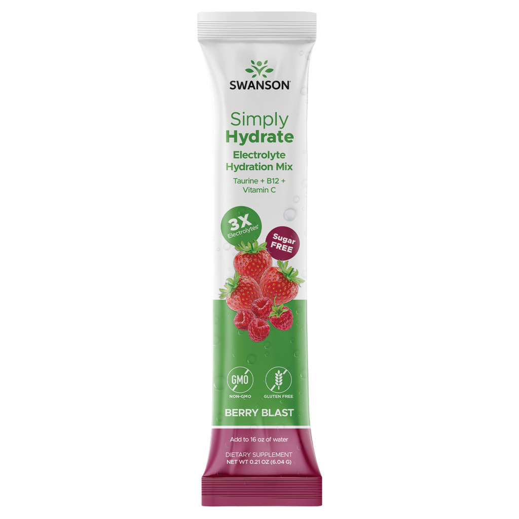 Swanson - Simply Hydrate Berry Blast 30 Pkts