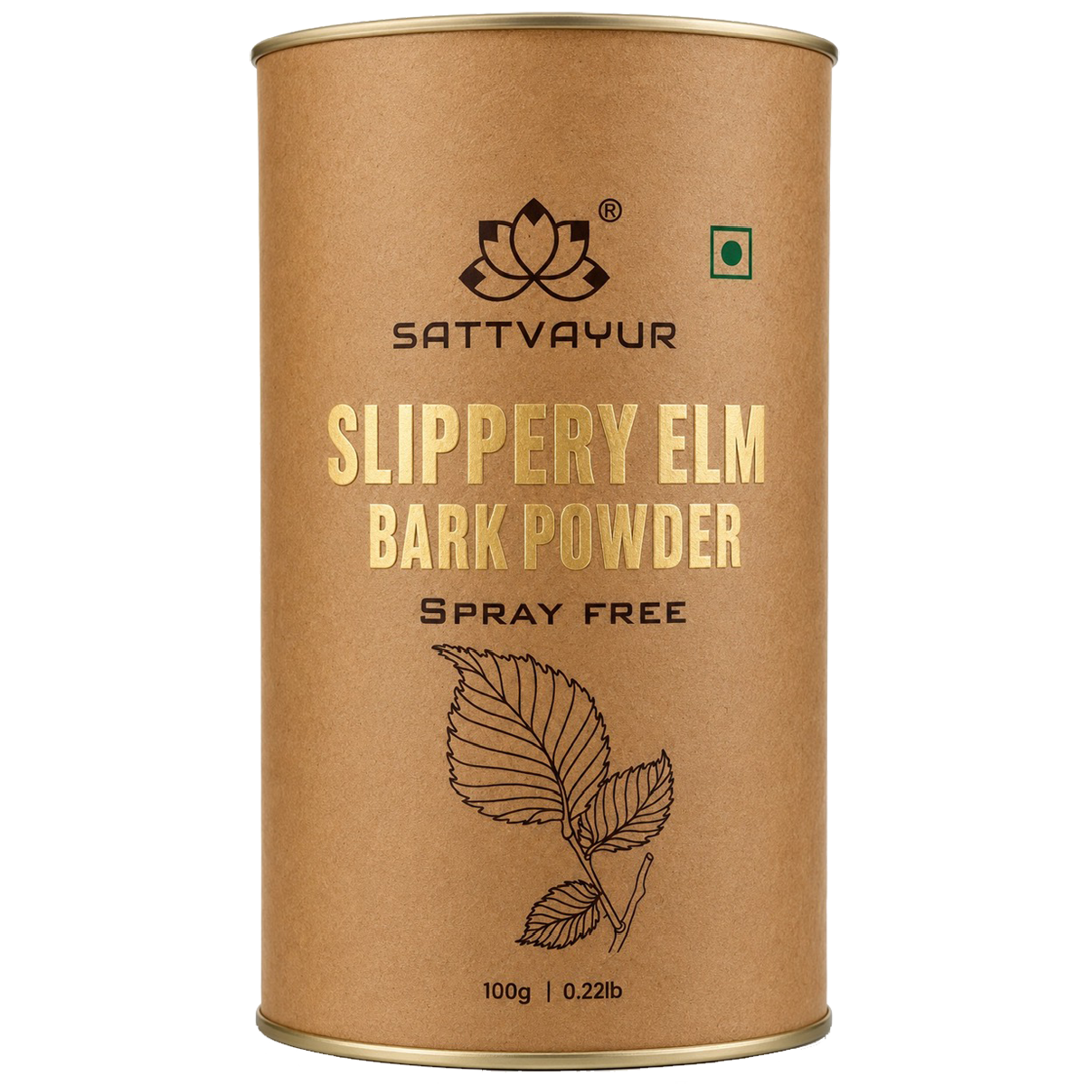 Slippery Elm Bark Powder 100g - front of packaging