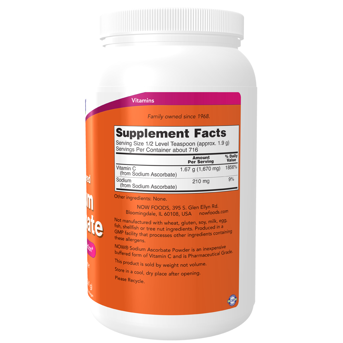 Sodium Ascorbate Powder 1,361g