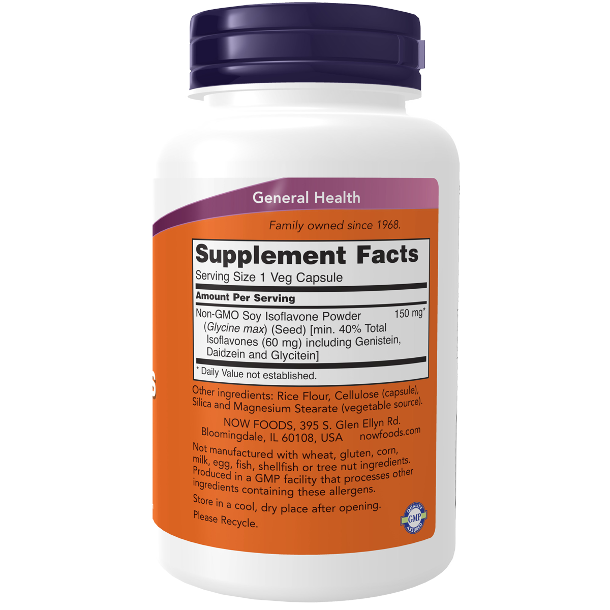 Soy Isoflavones 150mg 120VC