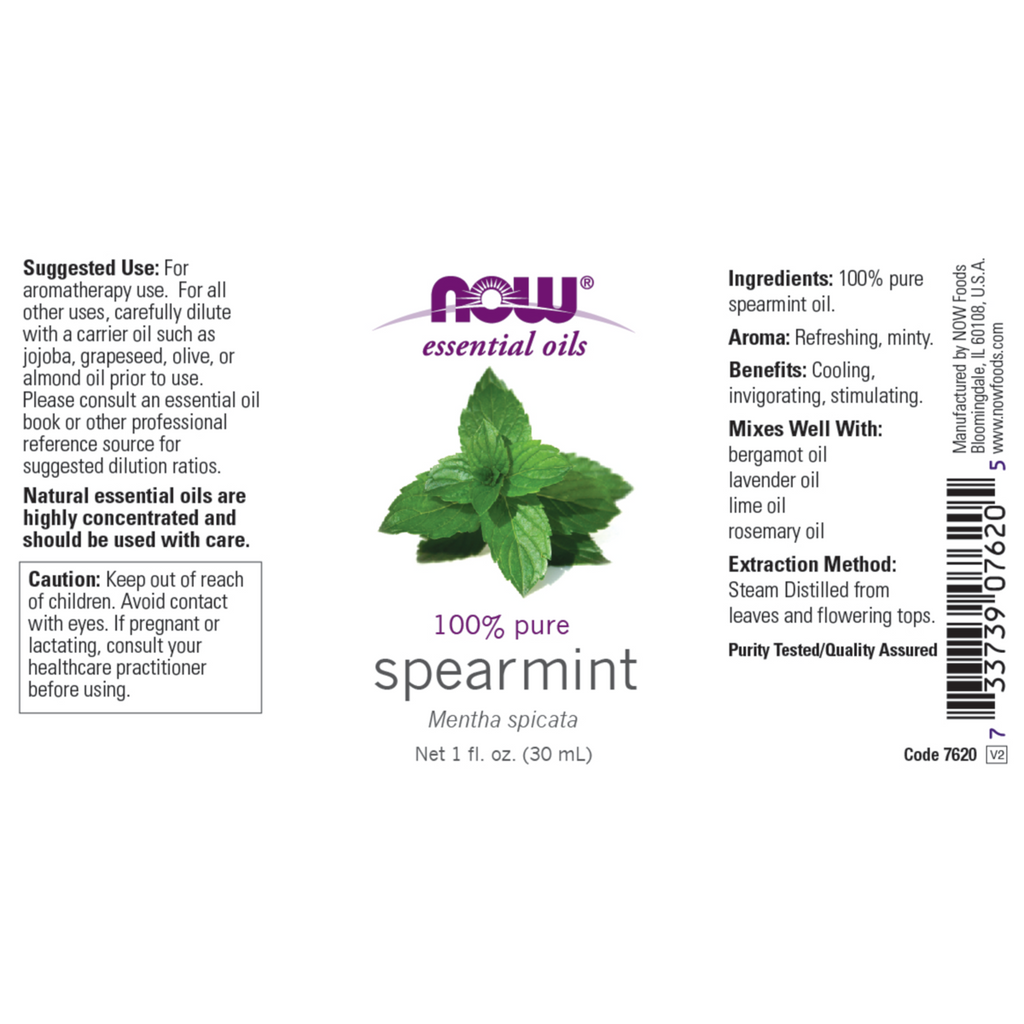 Spearmint Oil 30ml (Mentha Spicata)