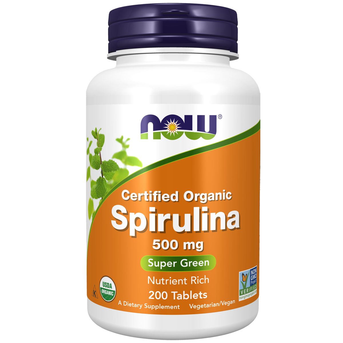 Spirulina (Organic) 500mg 200T