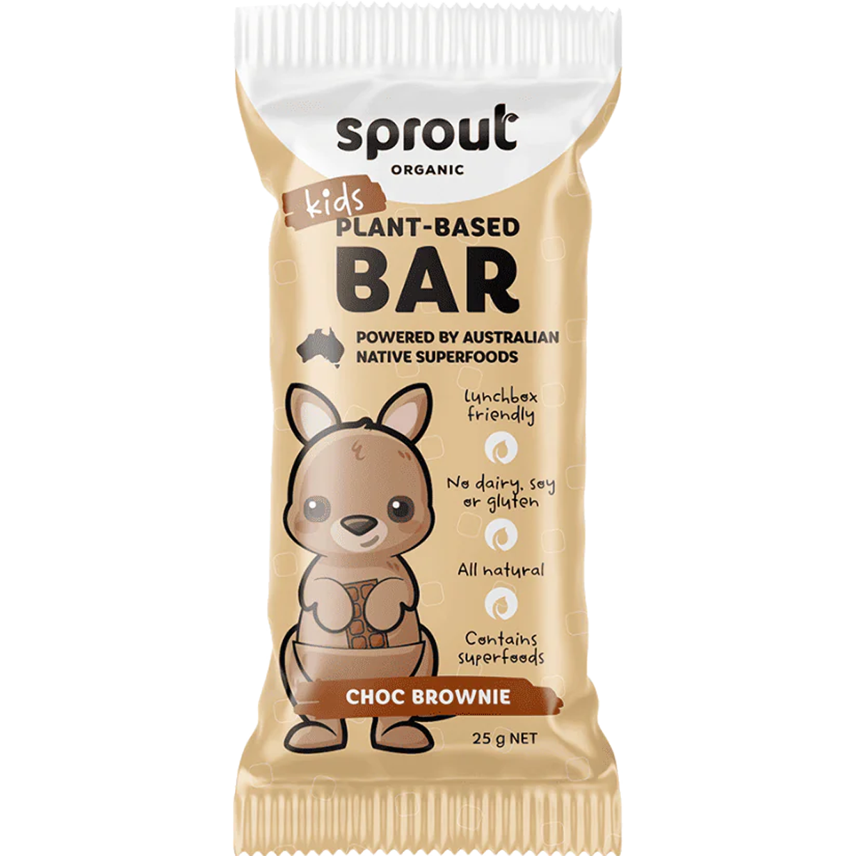 Sprout - Chocolate Brownie Bar 25g