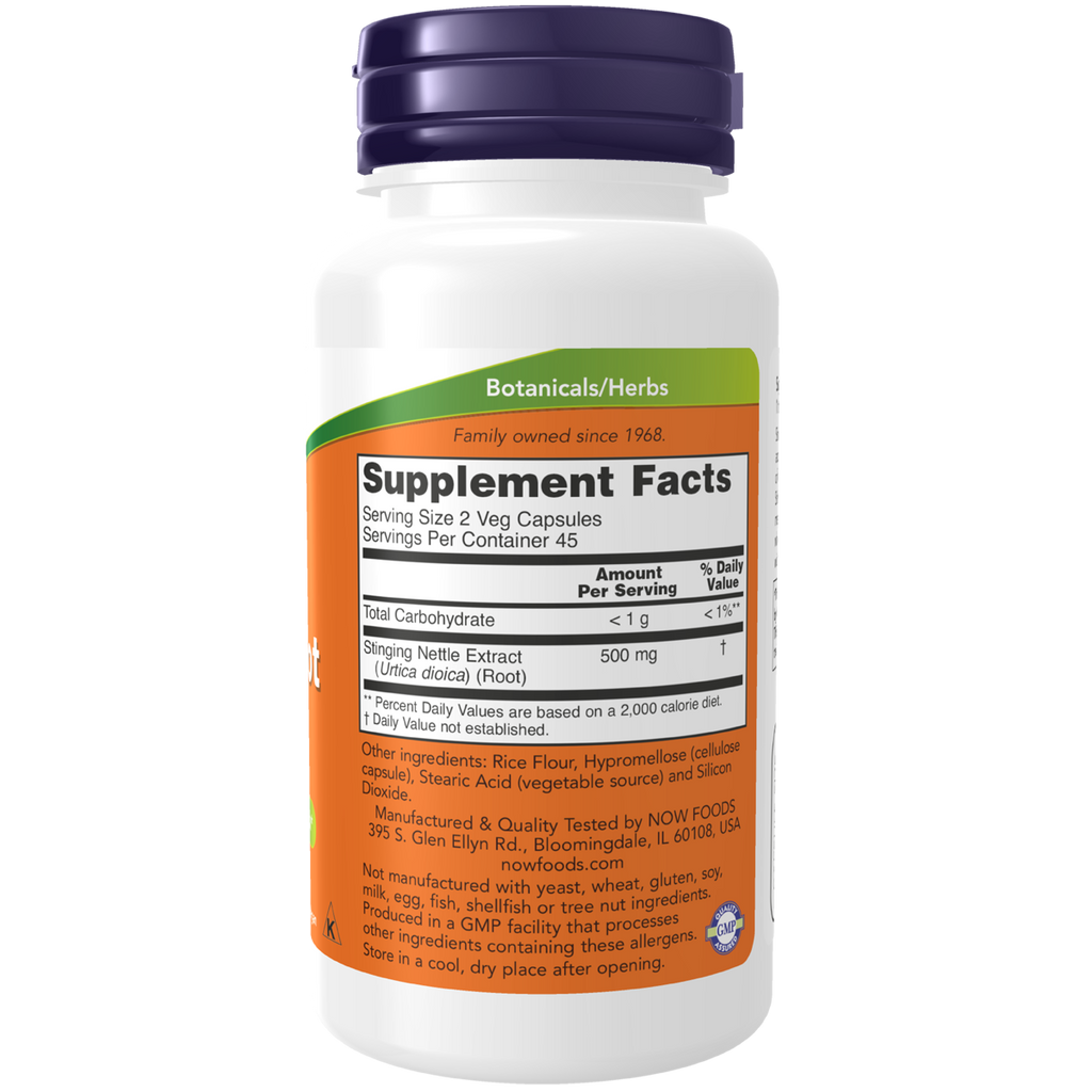 Stinging Nettle Root Extract 250mg 90VC