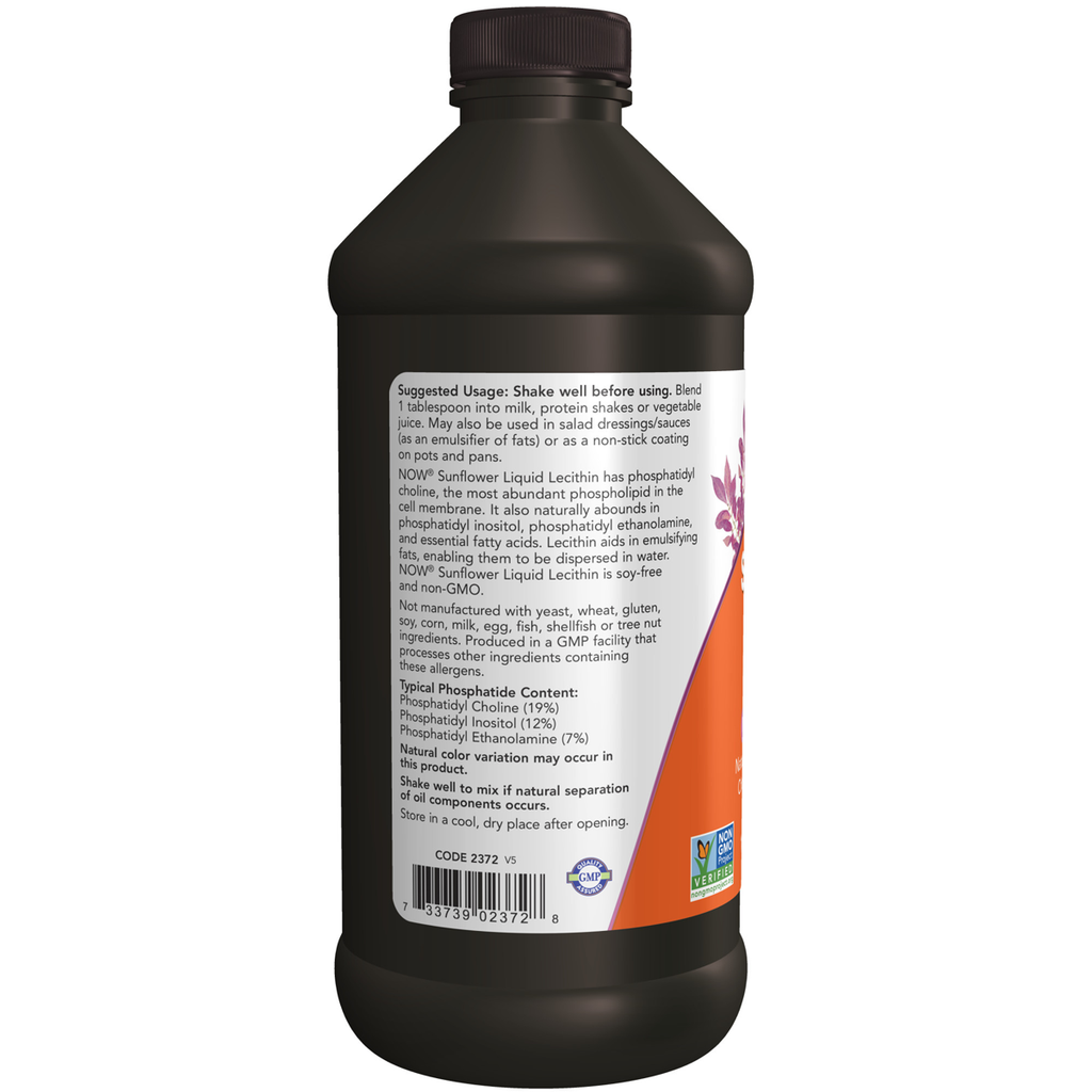 Sunflower Lecithin Liquid 473ml