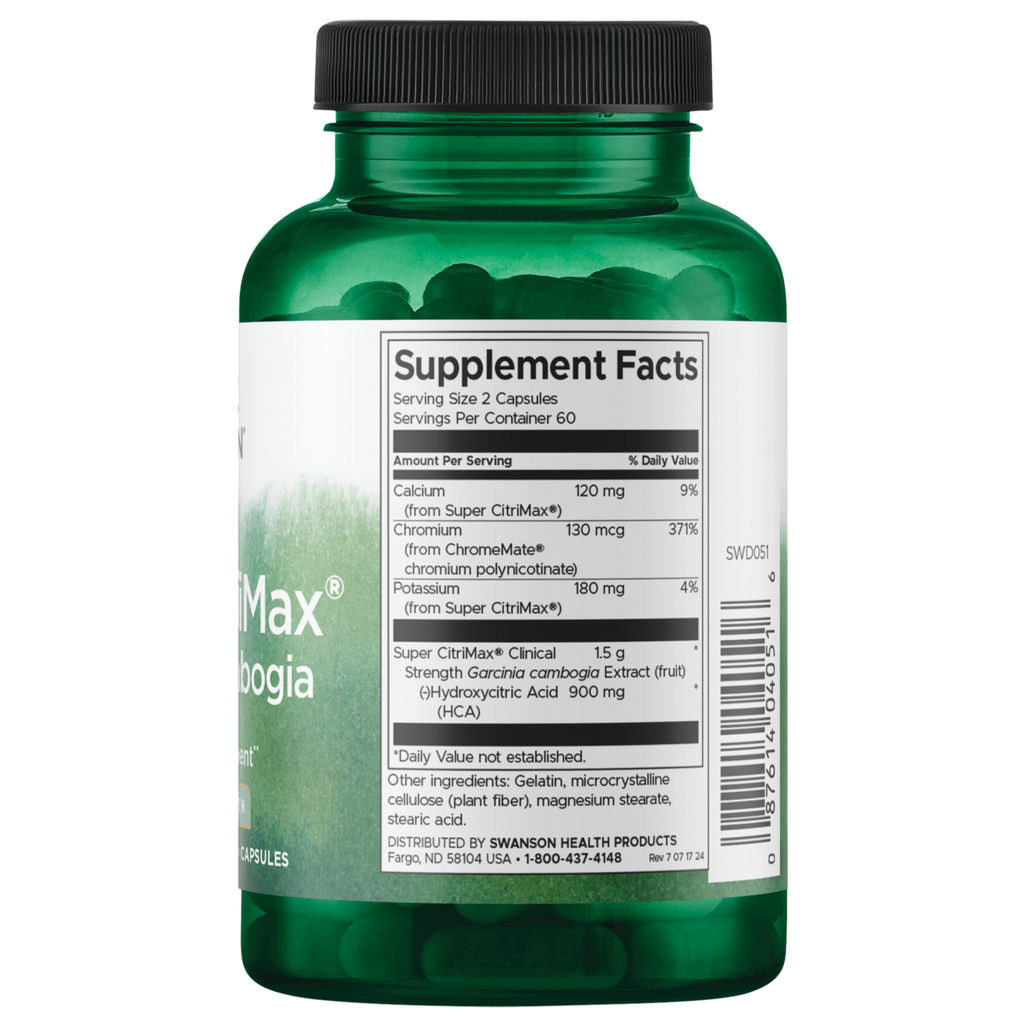Swanson - Super Citrimax Garcinia Cambogia 120C