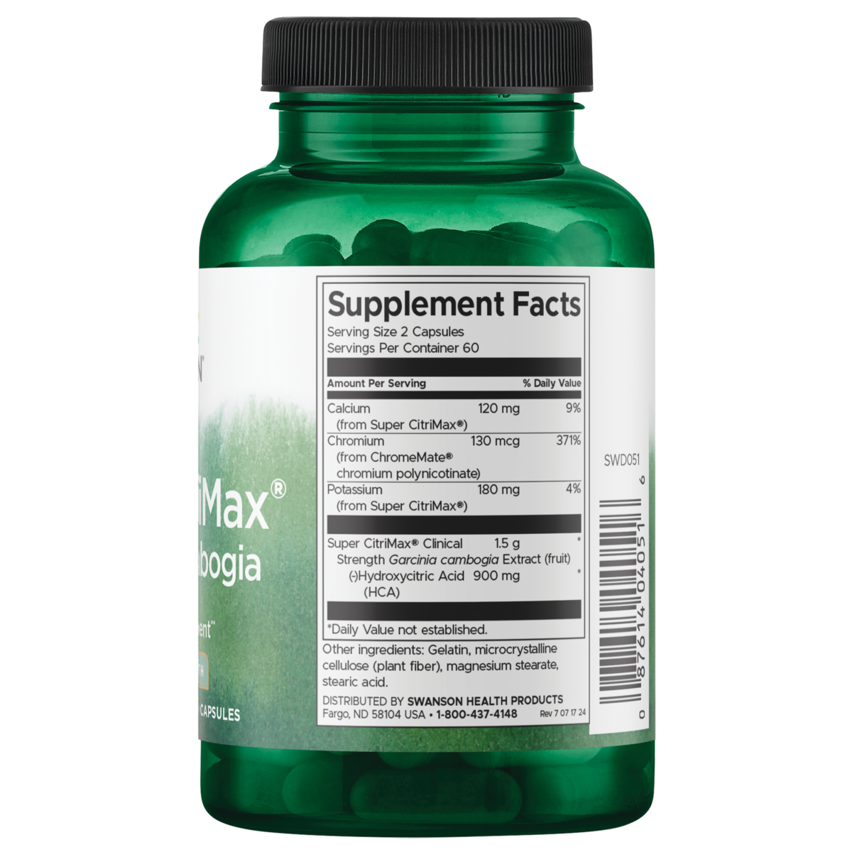 Swanson - Super Citrimax Garcinia Cambogia 120C