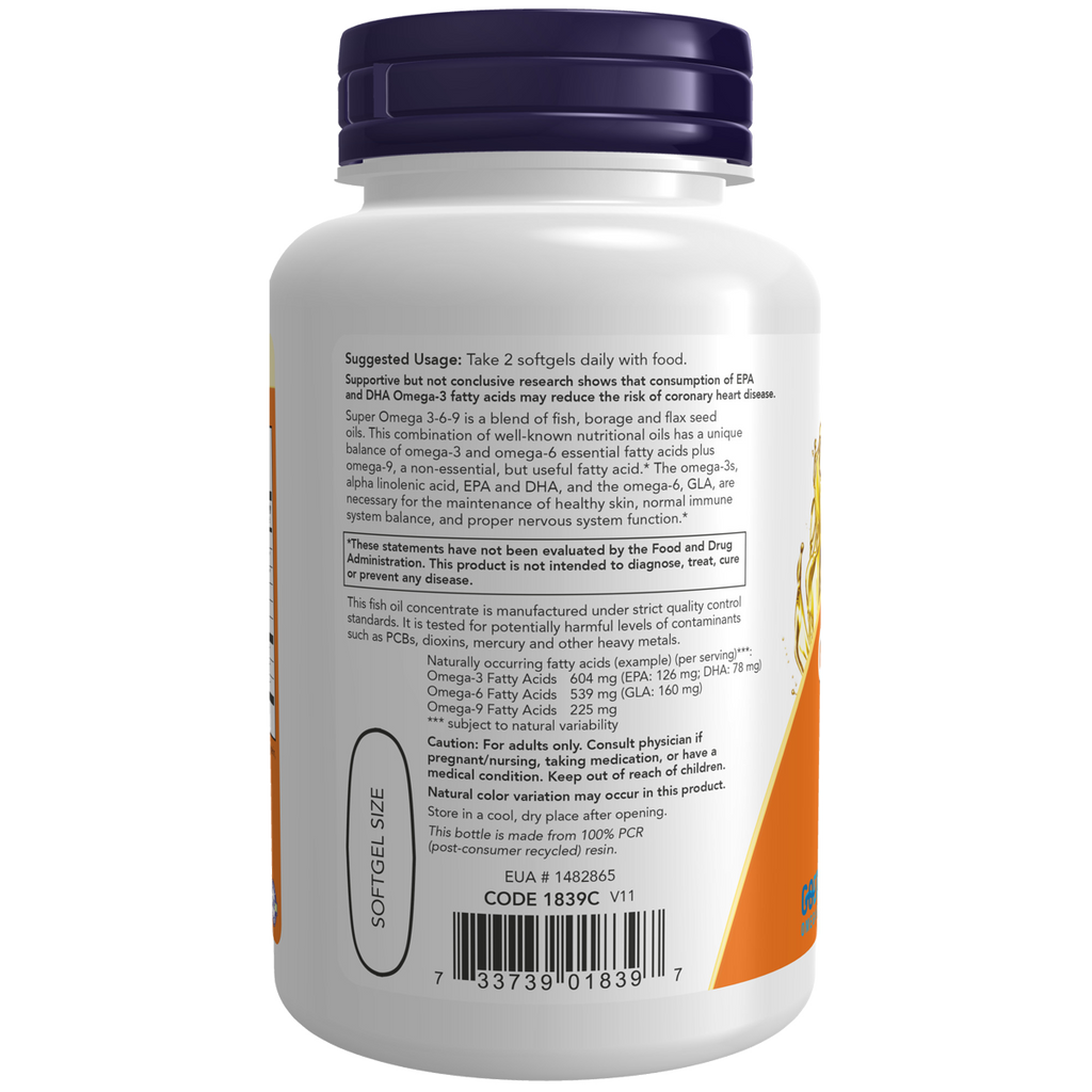 Super Omega 3-6-9 1200mg 90SG