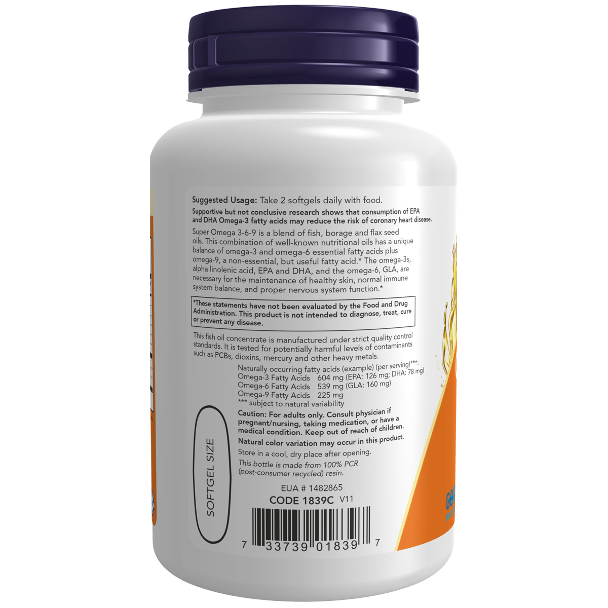 Super Omega 3-6-9 1200mg 90SG