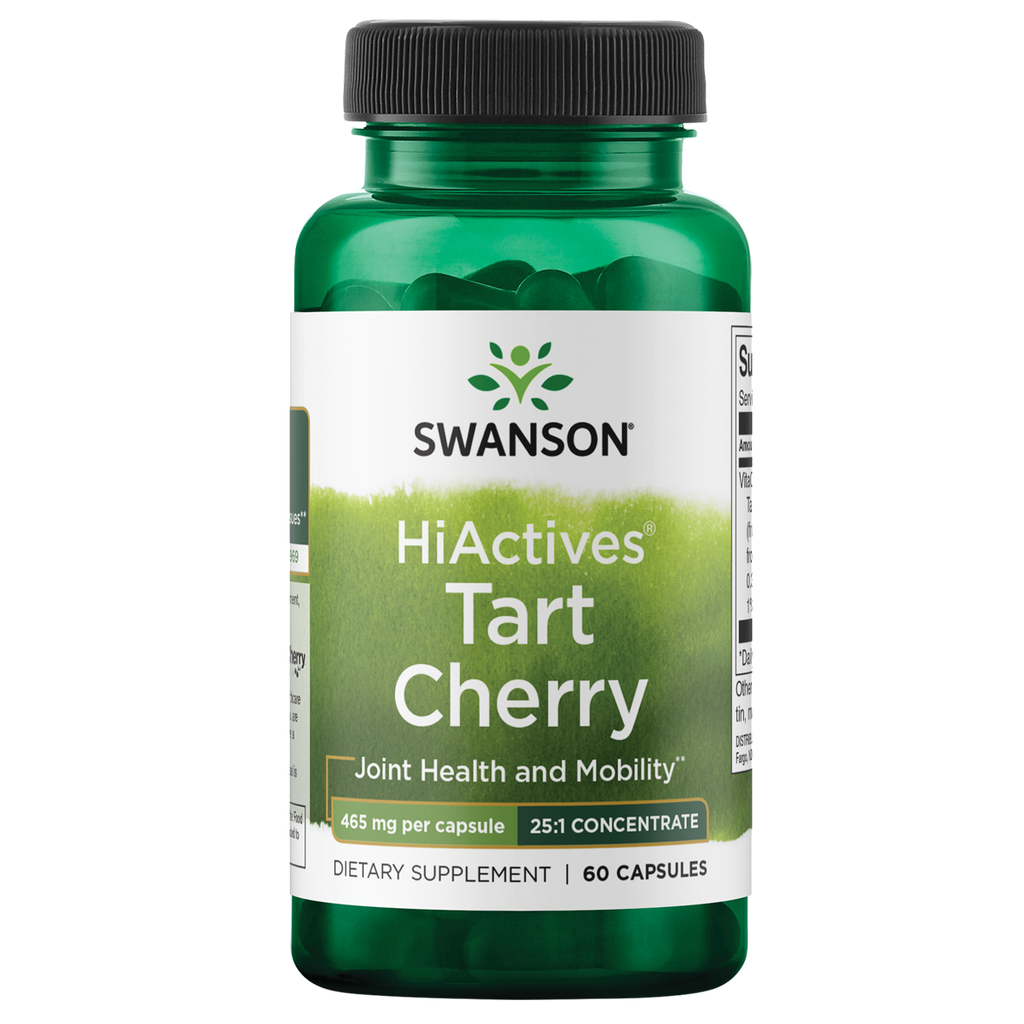 Swanson - Tart Cherry HiActives® 465mg 60C