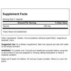 Swanson - Taurine 500mg 100C