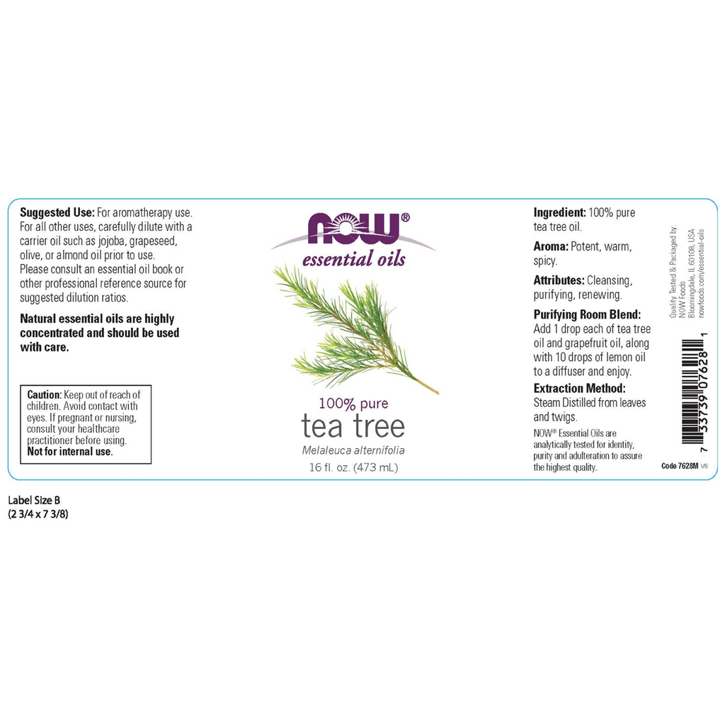Tea Tree Oil 30ml, 59ml, 118ml & 473ml (Melaleuca Alternifolia)