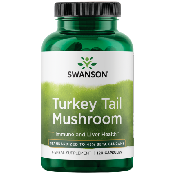 Swanson - Turkey Tail Mushrooms 500mg 120C