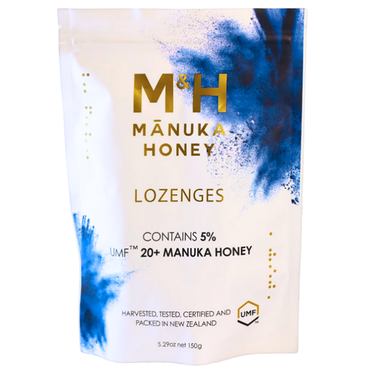 M&H Manuka Honey 20+ UMF Lozenges 150g