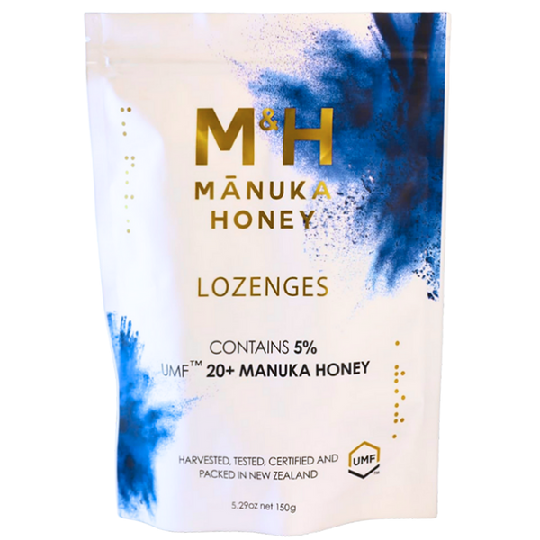 M&H Manuka Honey 20+ UMF Lozenges 150g