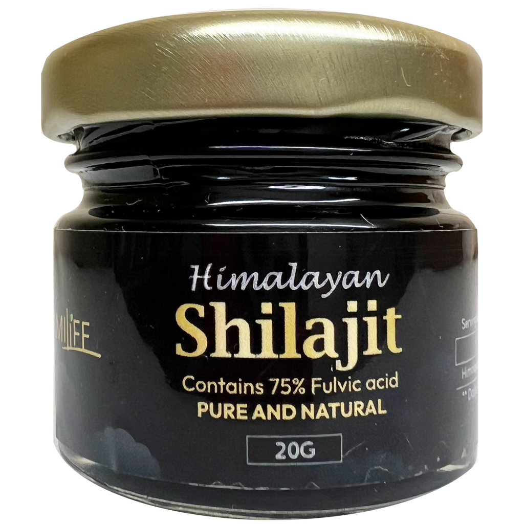 SATTVAYUR (Urmilife) - Himalayan Shilajit Resin 20g (Contains 75% Fulvic Acid)