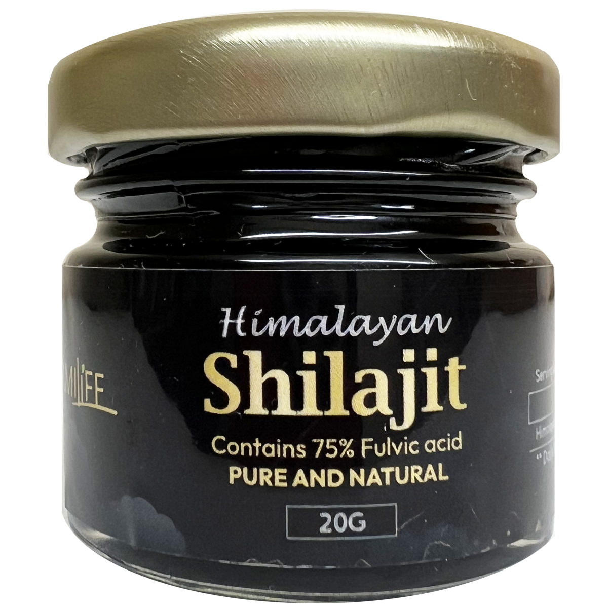 SATTVAYUR (Urmilife) - Himalayan Shilajit Resin 20g (Contains 75% Fulvic Acid)