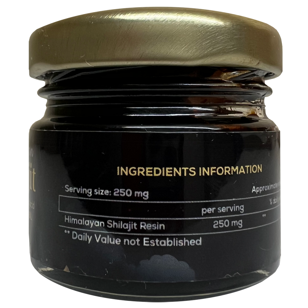 SATTVAYUR (Urmilife) - Himalayan Shilajit Resin 20g (Contains 75% Fulvic Acid)