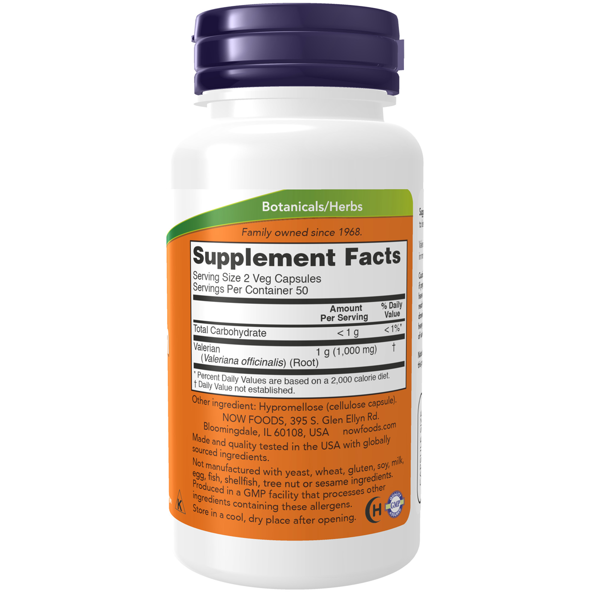 Valerian Root 500mg 100VC