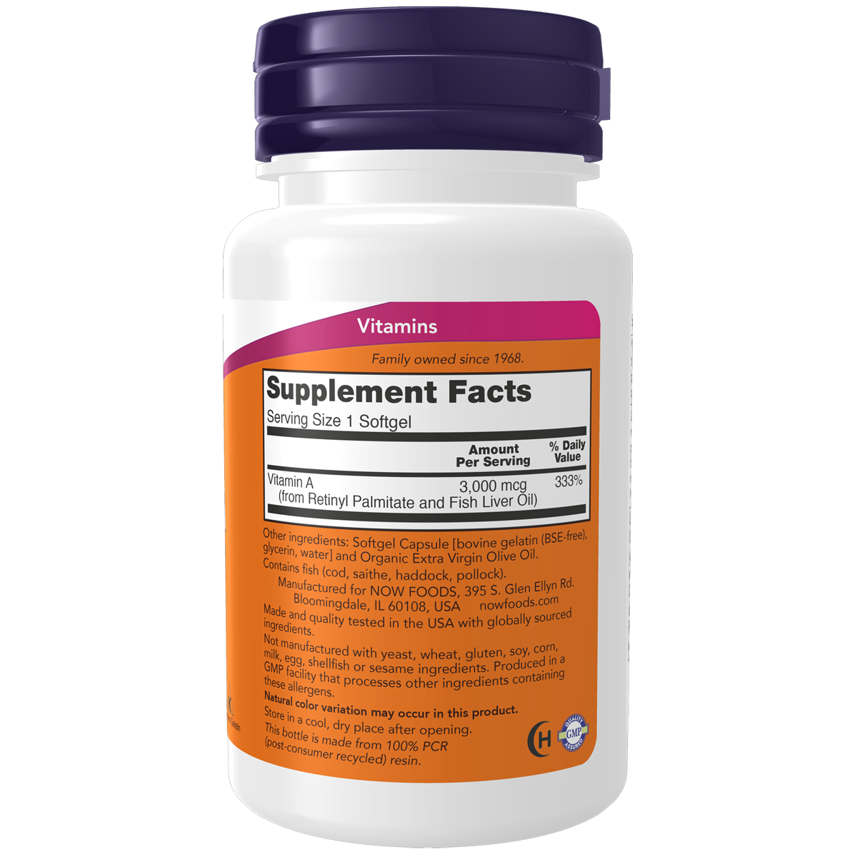 Vitamin A 10,000 IU 100SG