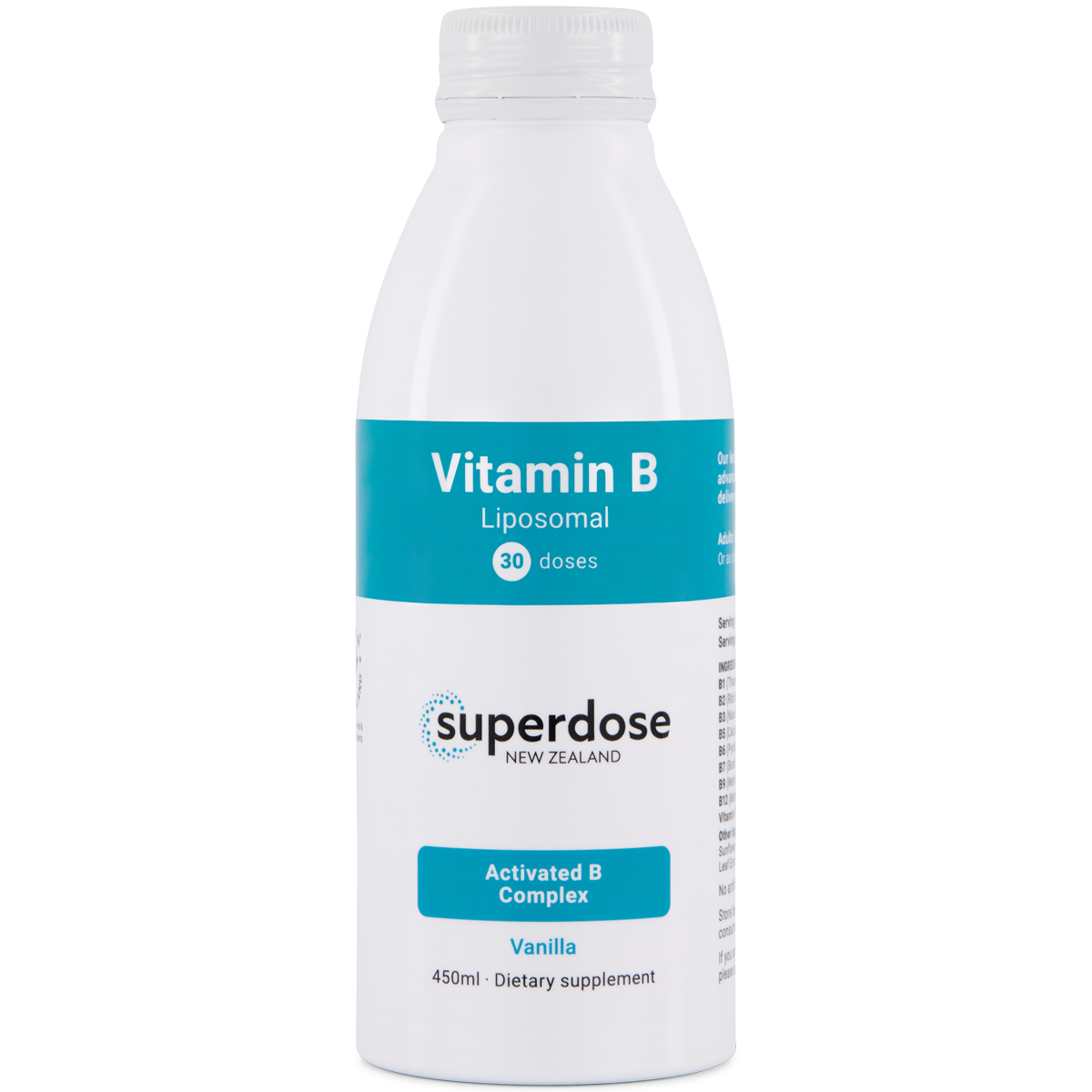 Superdose Liposomal Vitamin B 450ml & 75ml
