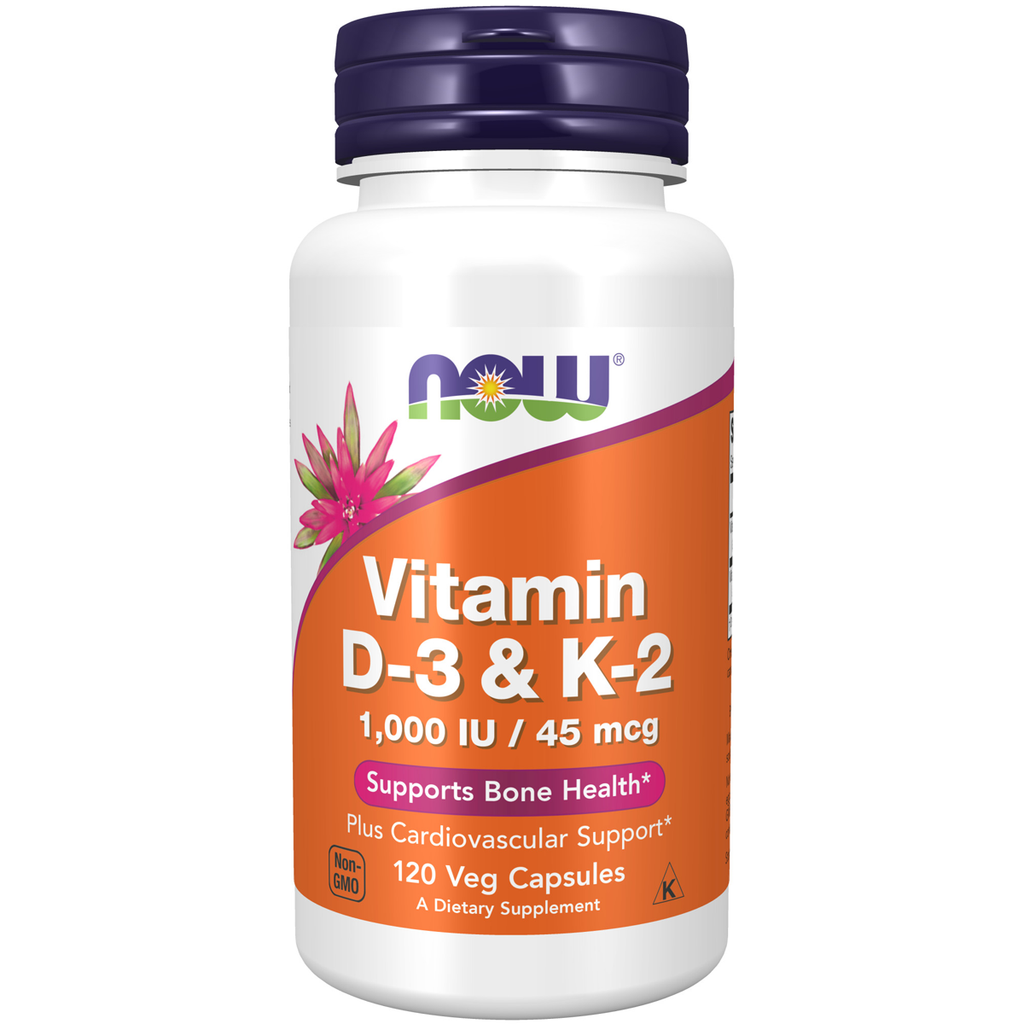 Vitamin D3 & K2 120VC 1000IU 45mcg