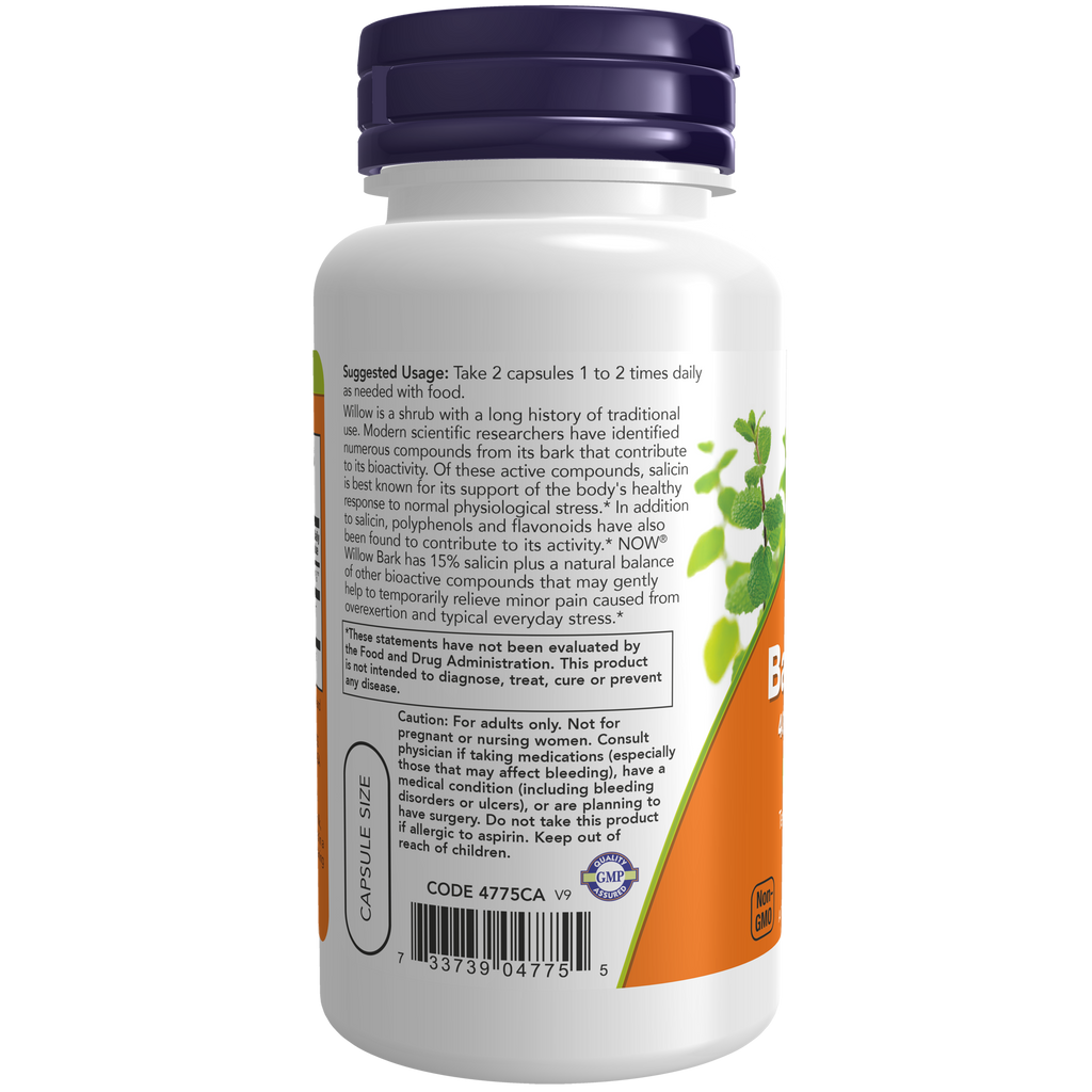 Willow Bark Extract 400mg 100VC