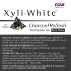 XyliWhite, Toothpaste Gel - Charcoal Refresh Mint 181g