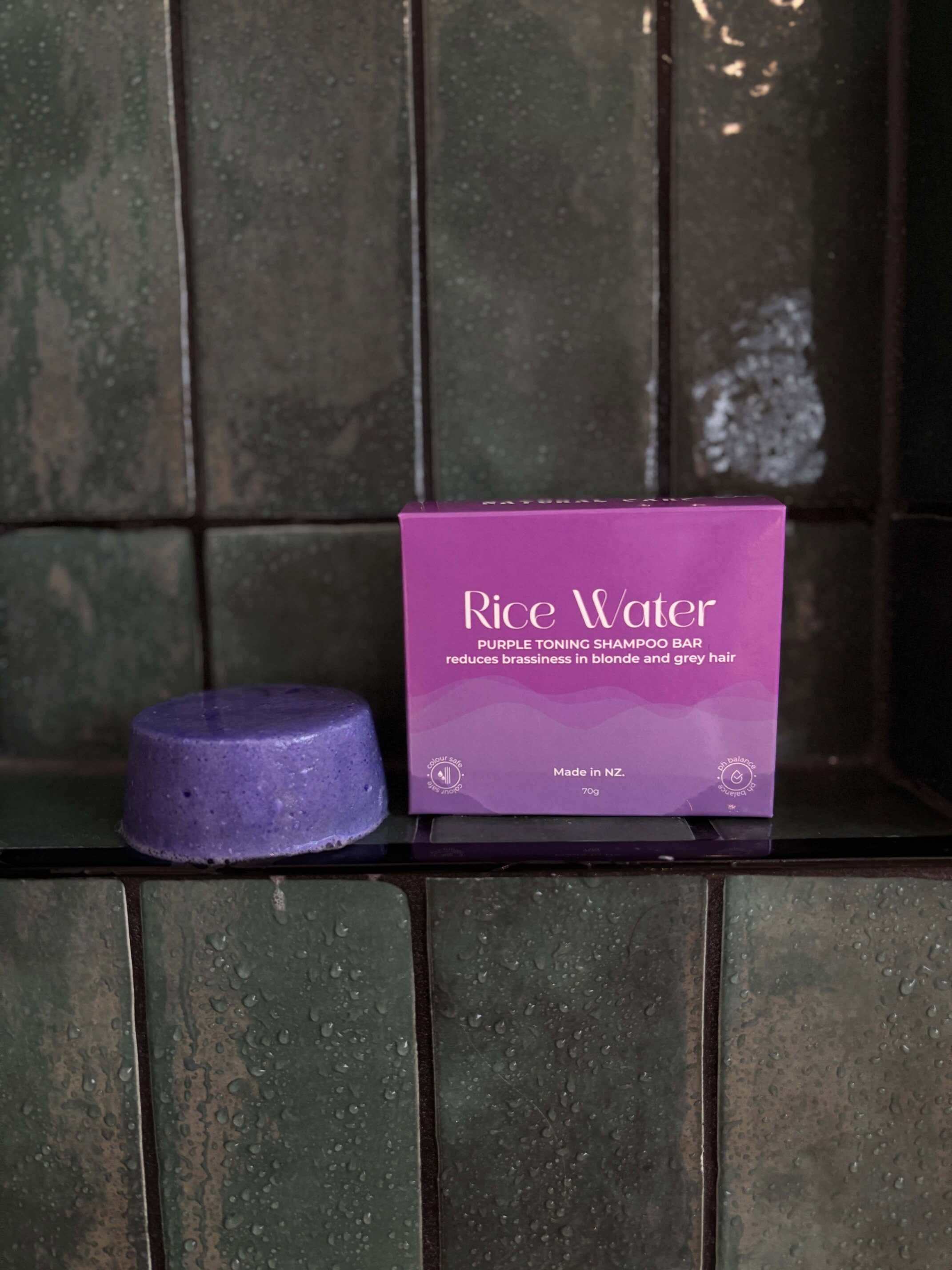 Purple Toning Shampoo Bar - product photo 2