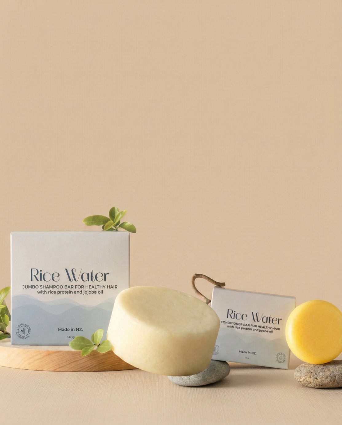 Jumbo Rice Water Shampoo Bar 140g - product photo 1
