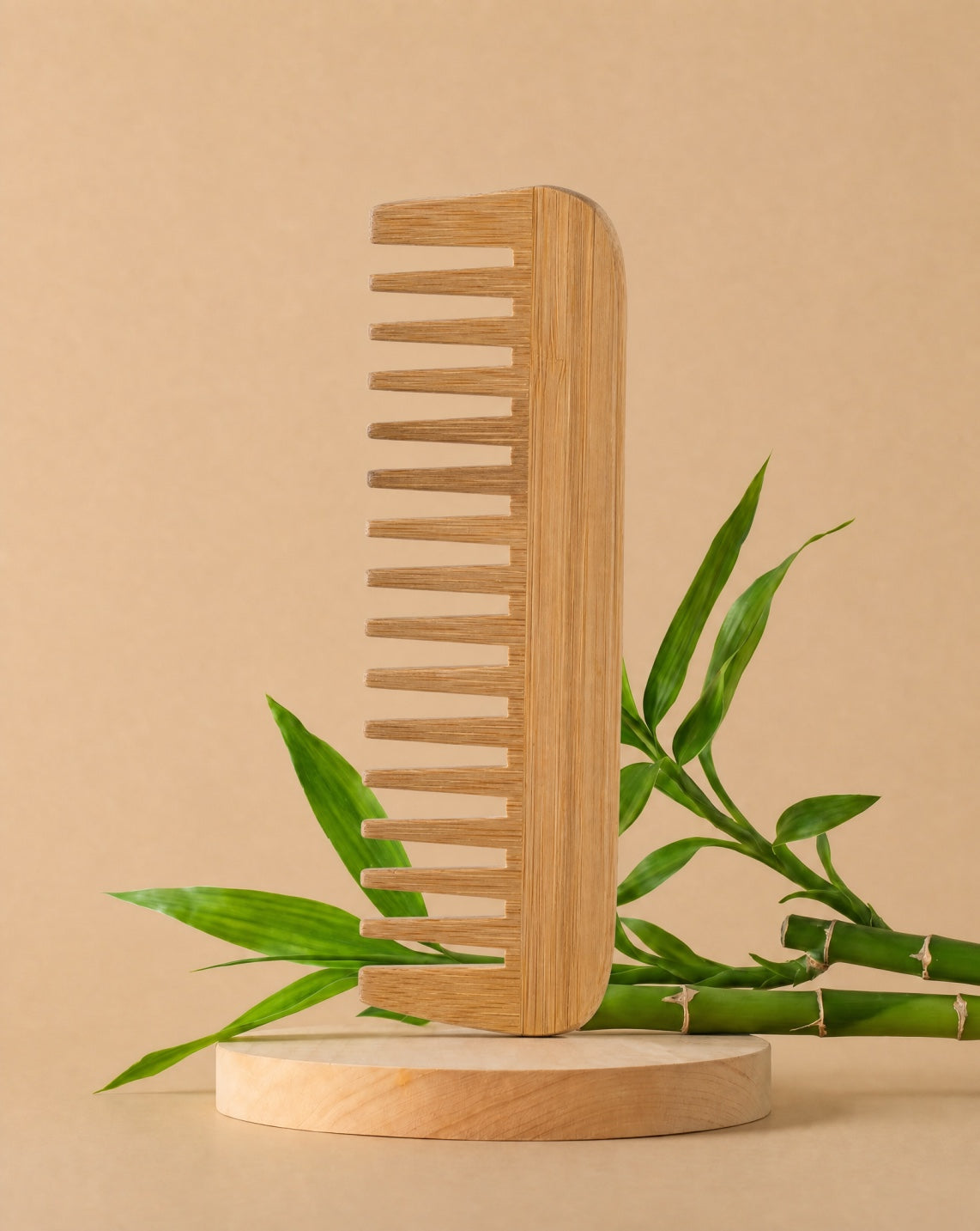 Bamboo Wide-Tooth Comb - product photo