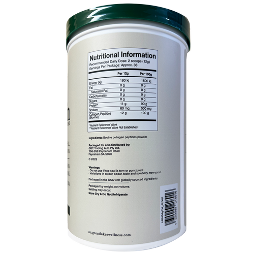 Great Lakes Wellness – Collagen Hydrolysate 454g