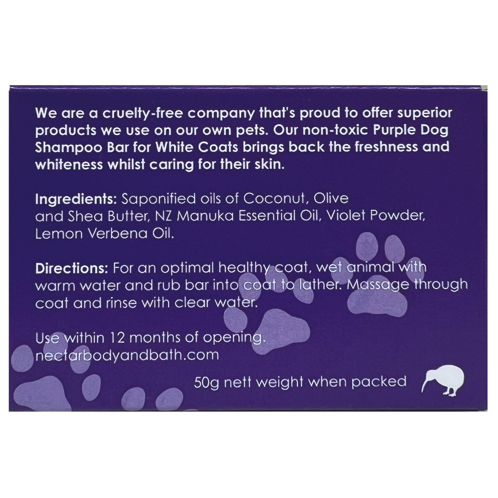 ROAR-POSH - Purple Dog Shampoo Bar 50g