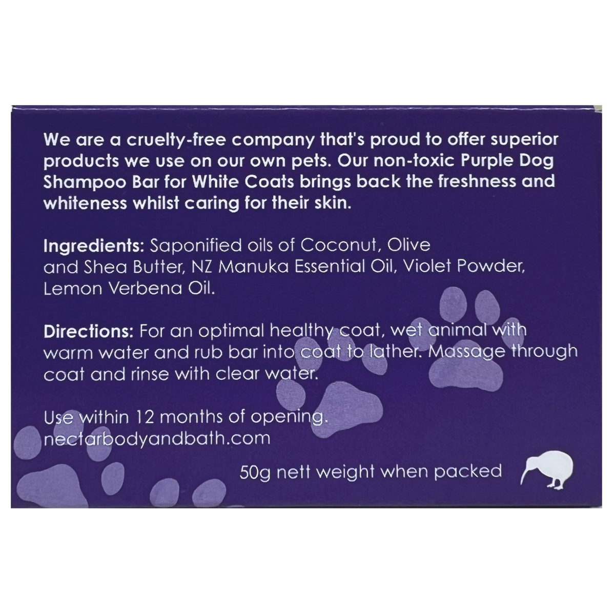 ROAR-POSH - Purple Dog Shampoo Bar 50g