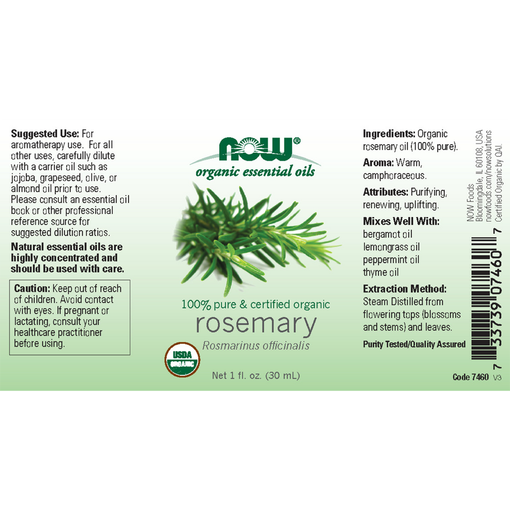ROSEMARY OIL (Rosmarinus Officinalis)